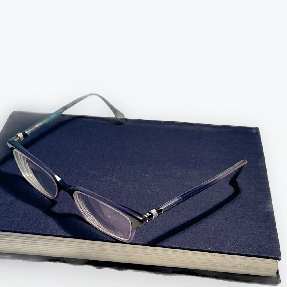 Colorful Fun Preppy Lilly Pulitzer Purple Eyeglasses “Fulton” Size 52-16-135
